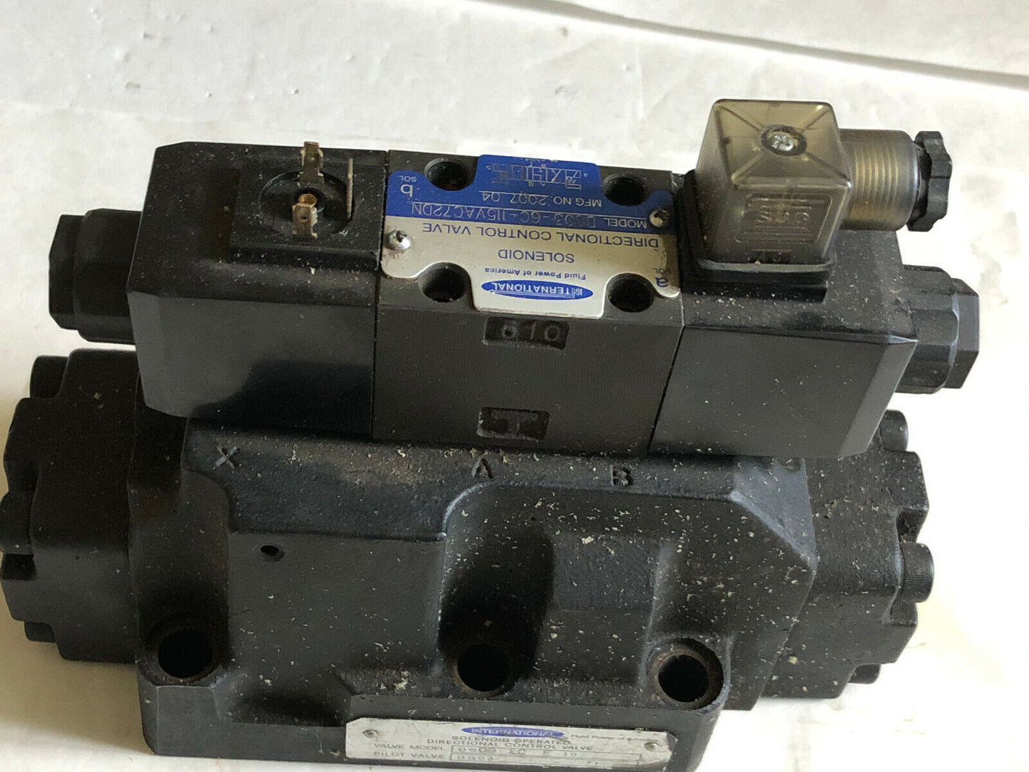 International Dg03-6C-115Vac72dn,Dg08-0C/(2C)-E-10,D08-2C-E-10 Solenoid Valve,Ap