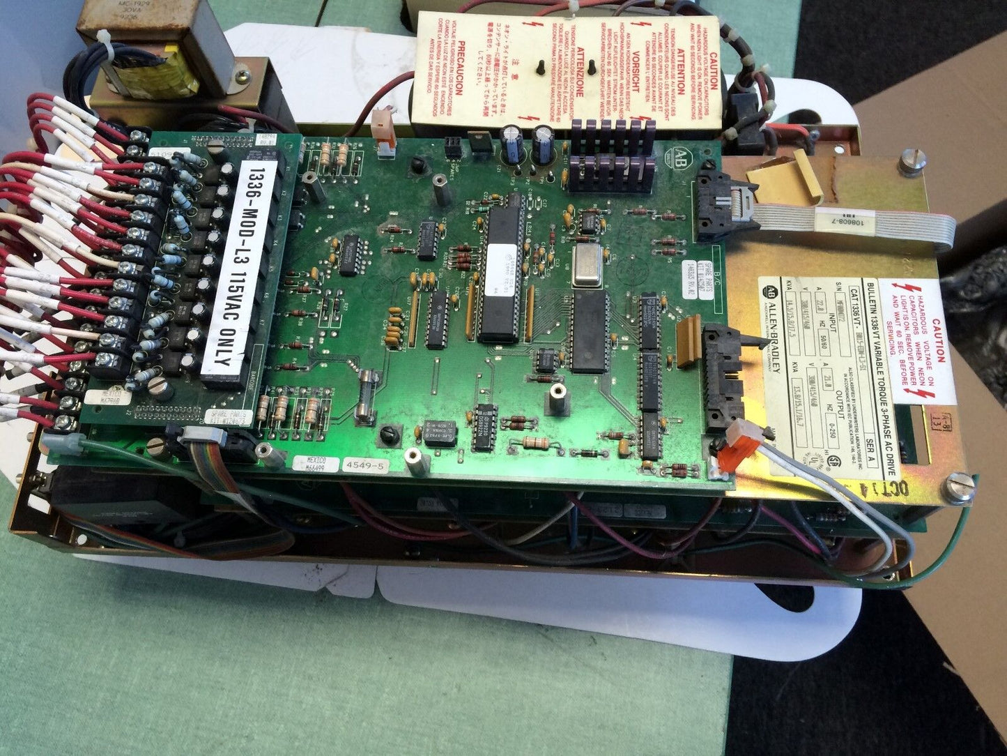 Allen Bradley 1336Vt-B015-Edn-L3-S1 Ac Drive,15 Hp,Variable Torque,Bm