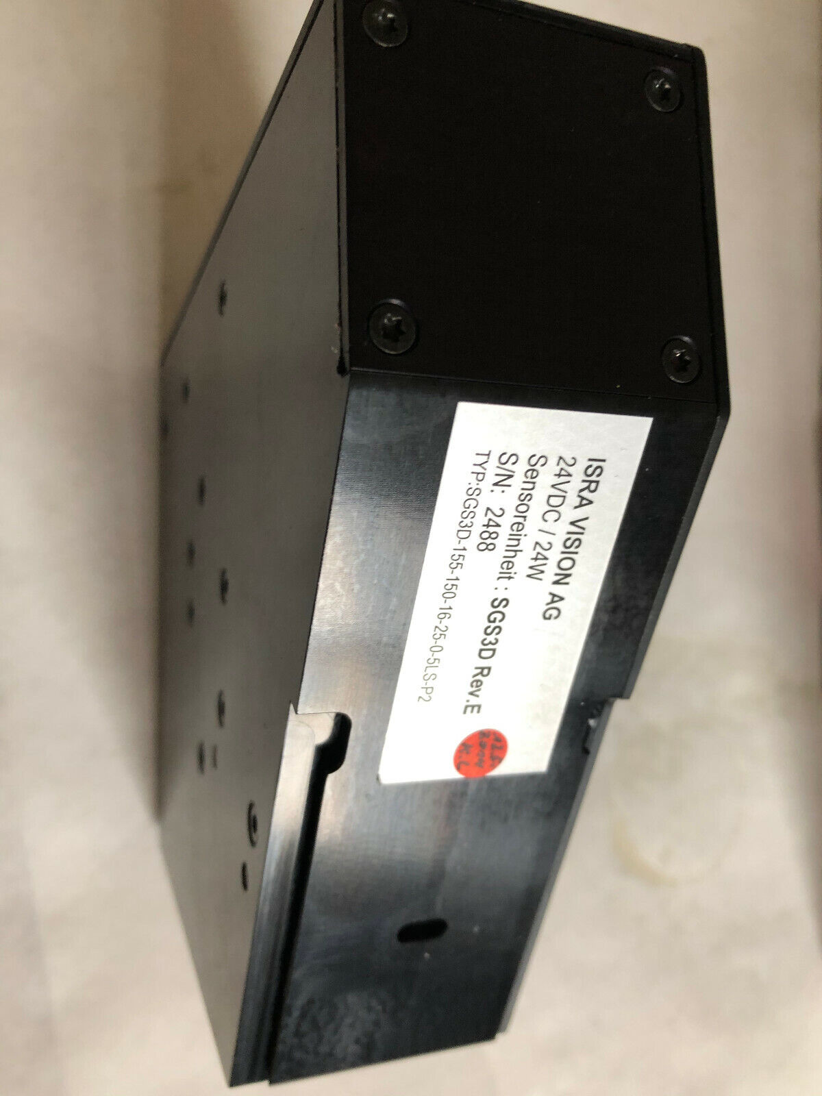 New Isra Vision Ag Sgs3d Rev.E,Sgs3d-155-150-16-25-0-5Ls-P2 Camera Sensor,Ex