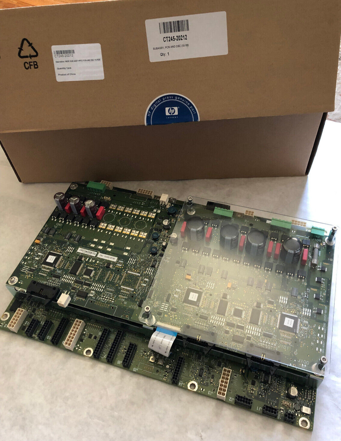 New Hewlett Packard Indigo Ct245-20212,Ca256-00341,Q3662-80001 Hpco Pcn Dsc,Ak