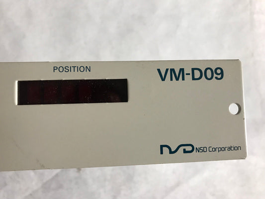 Nsd Vm-D09,Nsd Vm-D09-T1 Position Sensor Control Mre-40Md-128 Cable Max 400Ft