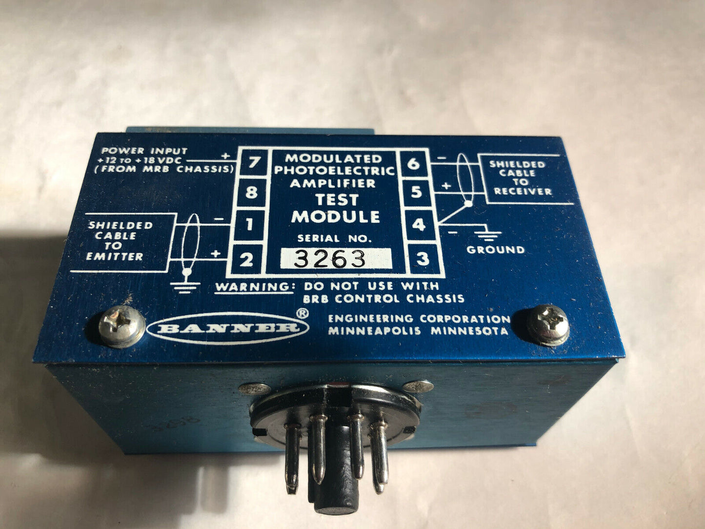 New Banner Tm-2 Photoelectric Test Module Banner Tm2,Bh
