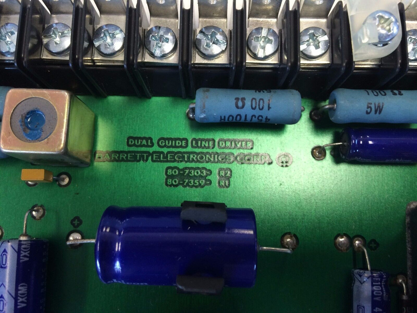 New Barrett Electronics Df60730349 Dual Guide Line Driver 80-7303-R2,Cu