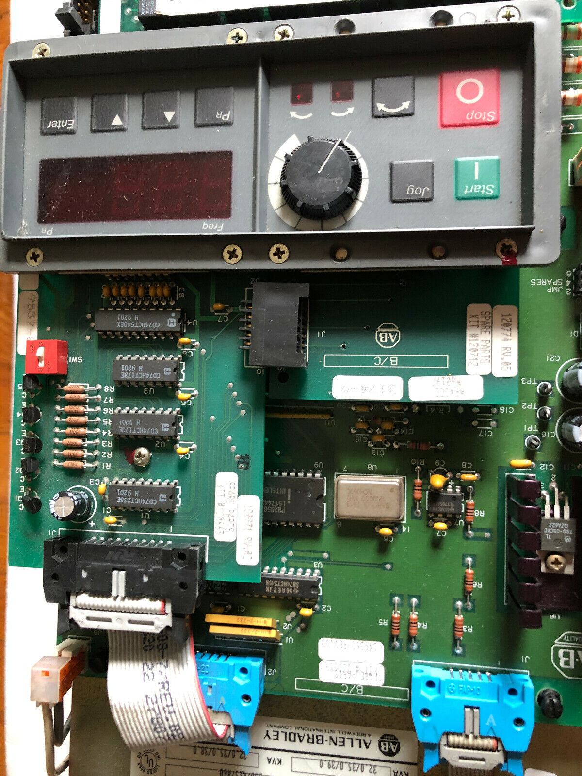 Allen Bradley 1336-B030-Eof,1336-B030-E0f 3-Phase Ac Drive,(Plastc Fan Damage,Ew