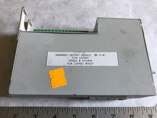 Indramat Rm O-01,R911226982 Plc Output Module  Rm0-01 Rmo-01,226982,Ff