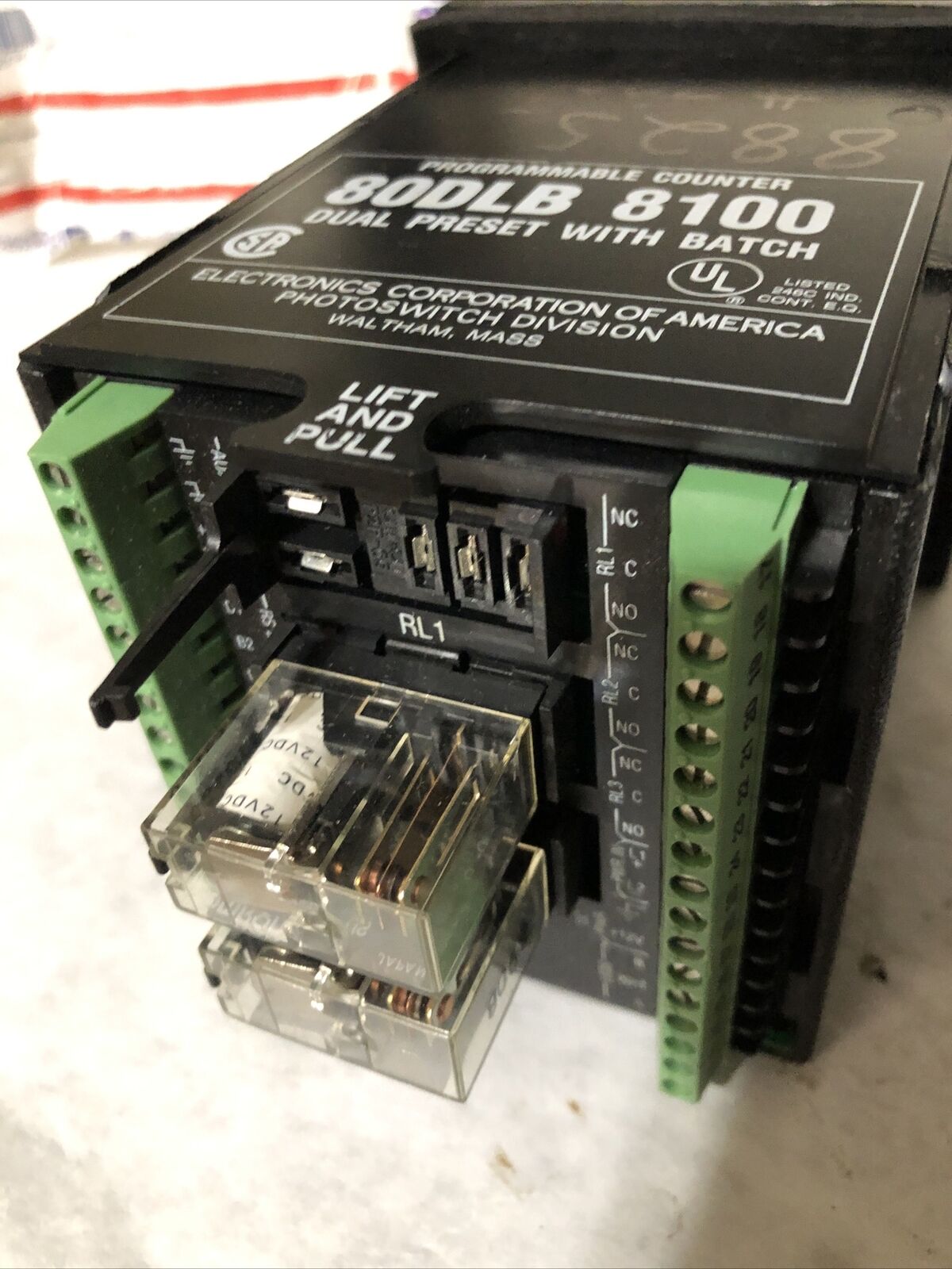 Allen Bradley Programable Counter Model A 80Dlb-8100 Photoswitch,Fk