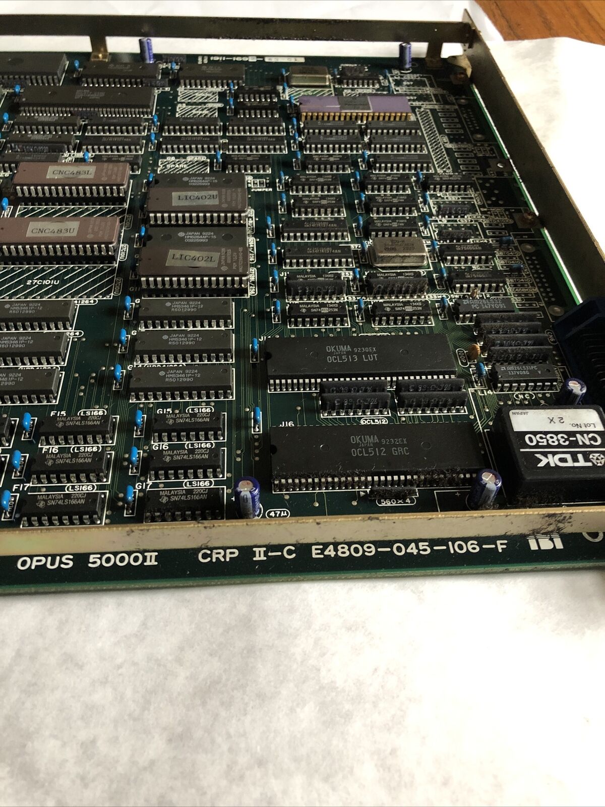 Okuma E4809-045-106-F Opus-5000Ii Crpii-C ,1911-1692-83-61 Board,Fg