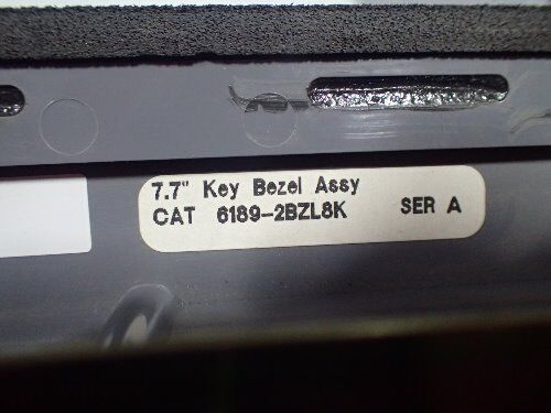 Allen Bradley 6189-2Bzl8k 7.7" Key Bezel Assembly,Cxa-L06 Series ,Tg