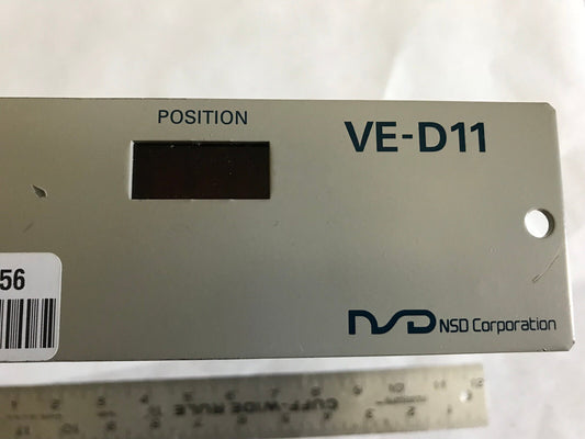 Nsd Ve-D11-T0a Position Sensor Control Ve-D11,Vre-40Md-001 Cable Max 400Ft,Ep