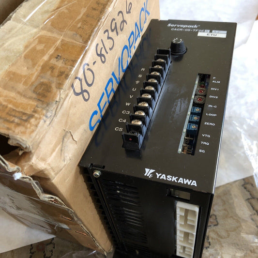 Yaskawa Cacr-05-Tf2esaf Etu Electric Servo Drive Servopack, Cacr-05-Tf2es-Af,Ea