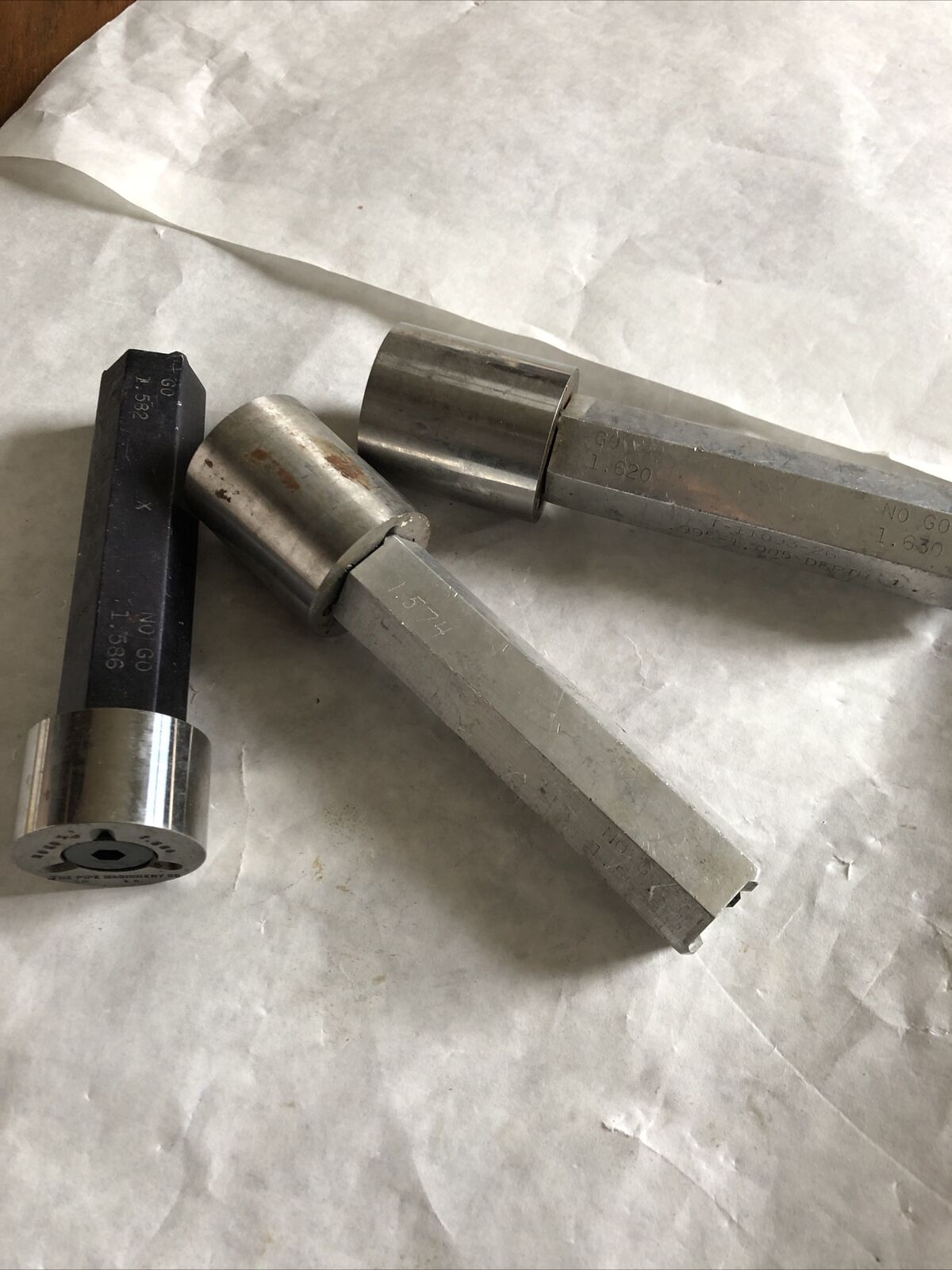 Go No Go Gage, Go Nogo Guage 1.586,1.574,1.620  The Pipe Machinery,Am