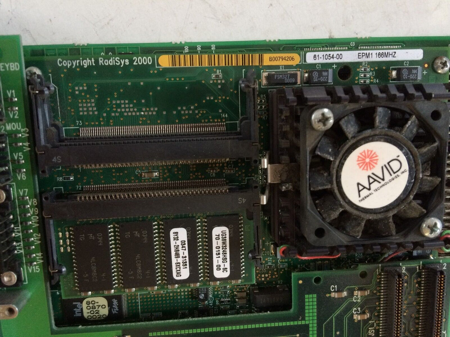 Radisys Epc-9,61-1054-00 Epm1,61-0651-50,61-0913-150,60-0305-05, Cpu Board,Ee