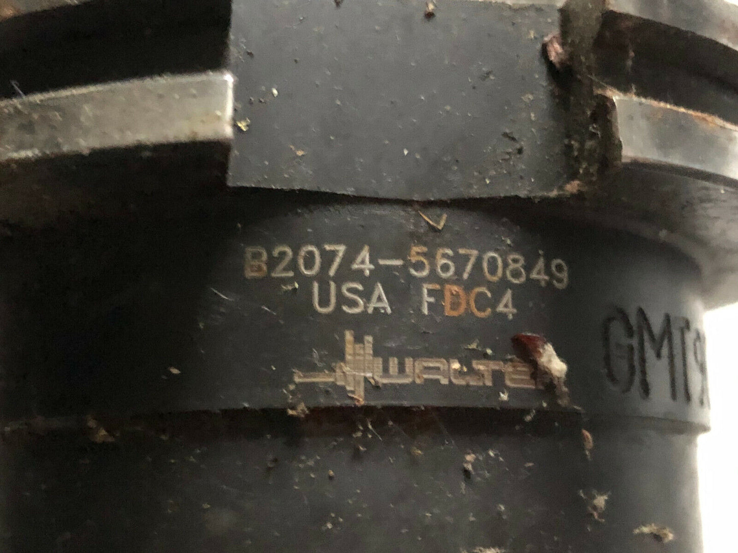 Walter B2074-5670849 Valenite Modco Gmt900 10-1 Cat 50 Insert Endmill Fdc4,Tl