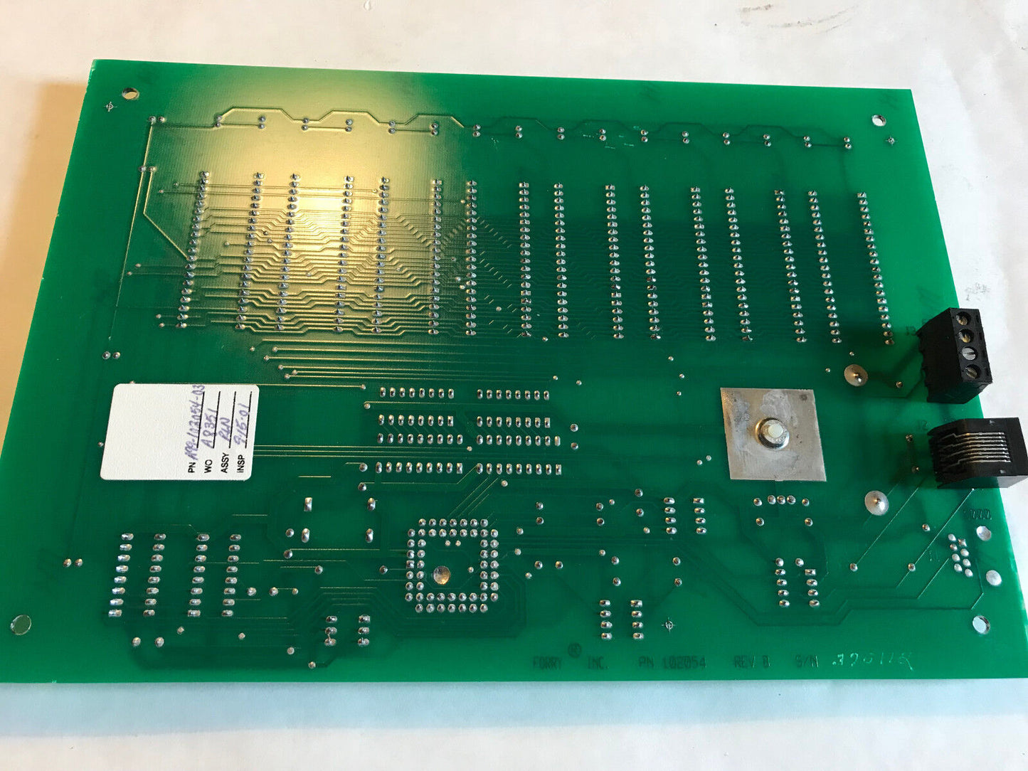 Forry Avc 6000 Display Card Pcb Pn 102054 Rev B 102054-03 Rev C,Ad