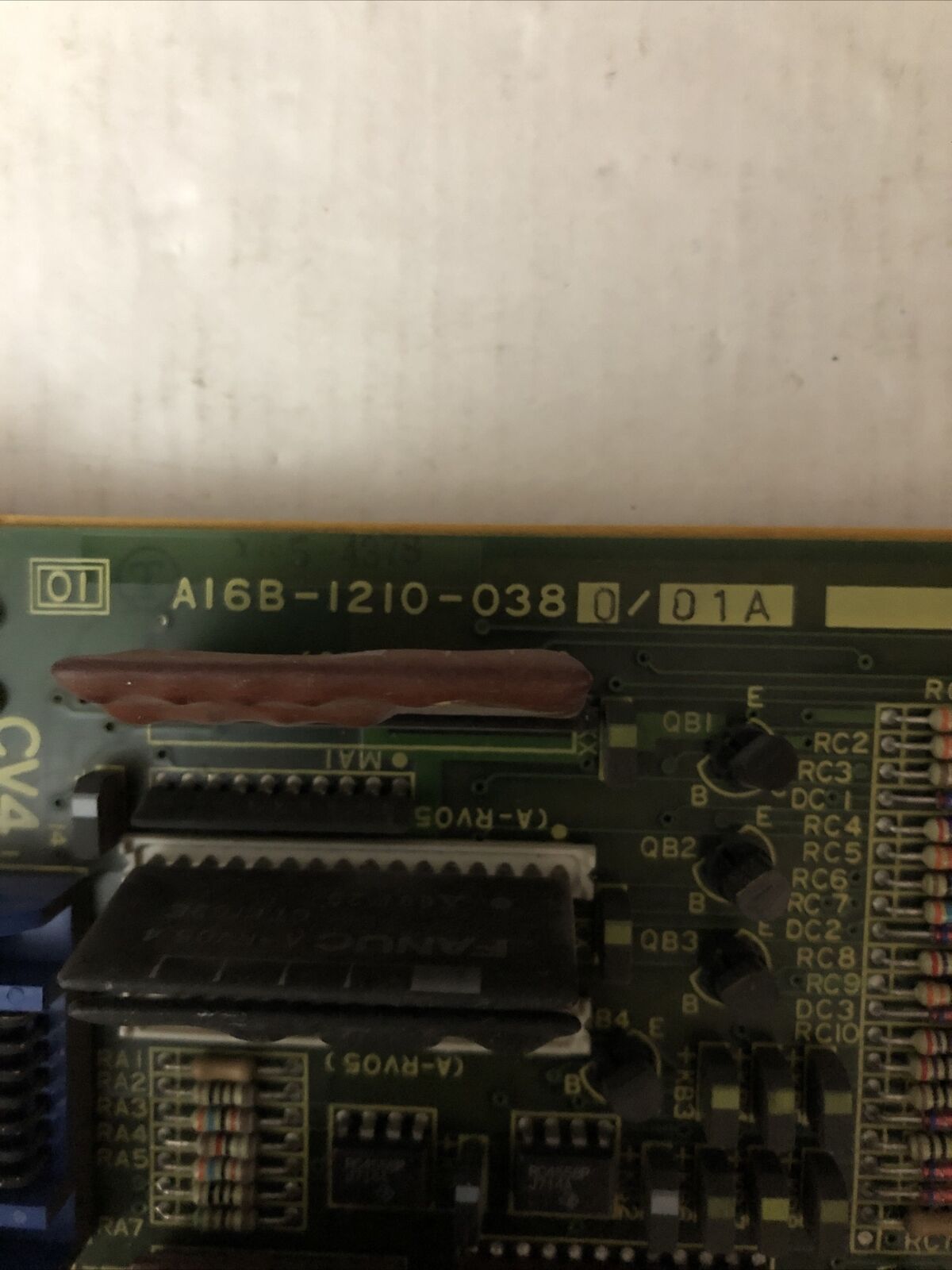 Fanuc A16b-1210-0380 / 01A Pc Board 4Th Axis For Model 10-Ma Cnc ,Cx