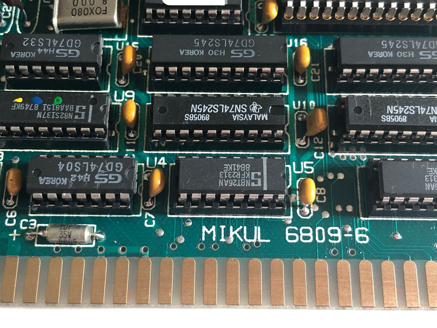 Industries Mikul 6809-6 ,00018621,68Ba0906  Pcb Board ,Ff
