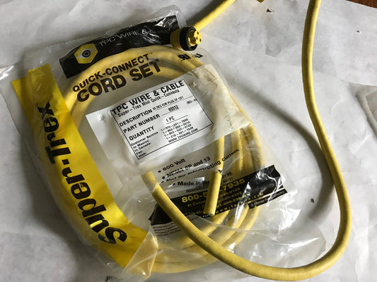 New Tpc 89312  Wire&Cable 89312 Ak08p Super-Trex Quick Connects ,Eq