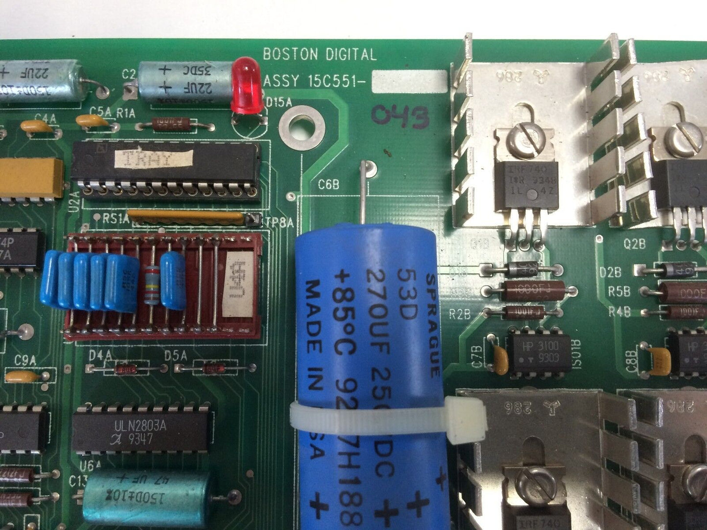 Boston Digital 15C551 Pcb Circuit Board 15C550,15C551-043,Bf