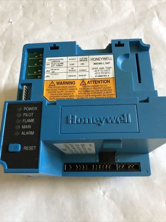 Honeywell Rm7800 L 1087 Burner Primary Controller Rm7800l1087,Rm7800l 1087,Et,Er