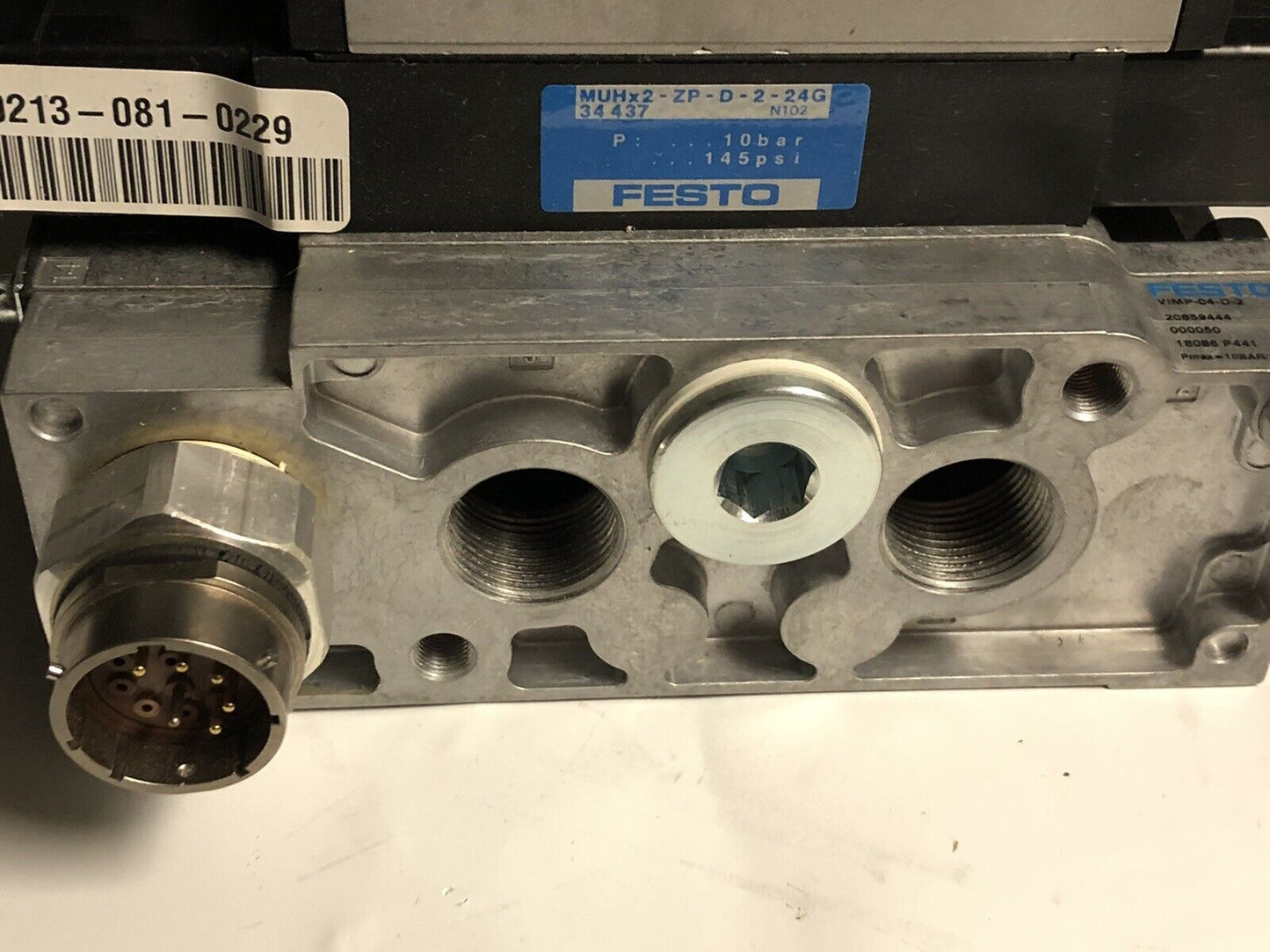 Festo Vimp-04-D-2 20859444 Muhx2-Zp-D-2-24G,Iepl04d2,Vigk-04-D-2 Valve,372735,Ev
