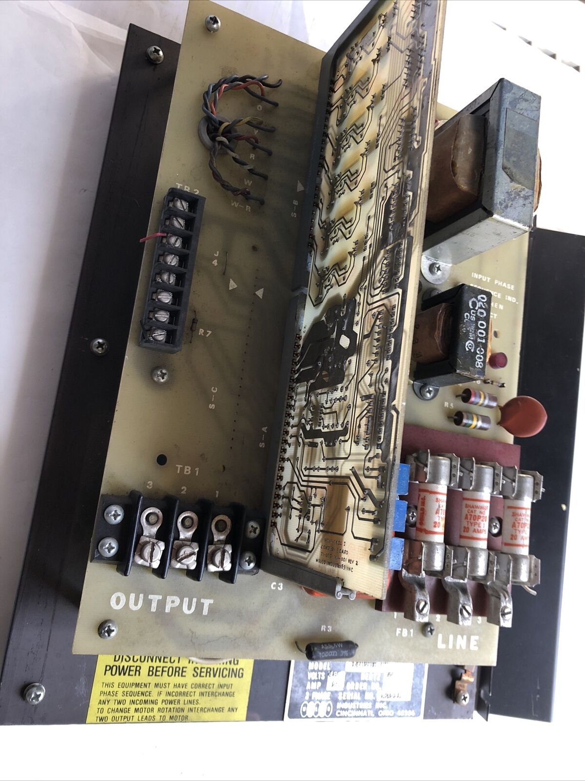 Welcotrol 14020E-00  Welco Analog Controller W/ 502-045-001 480V,Fc