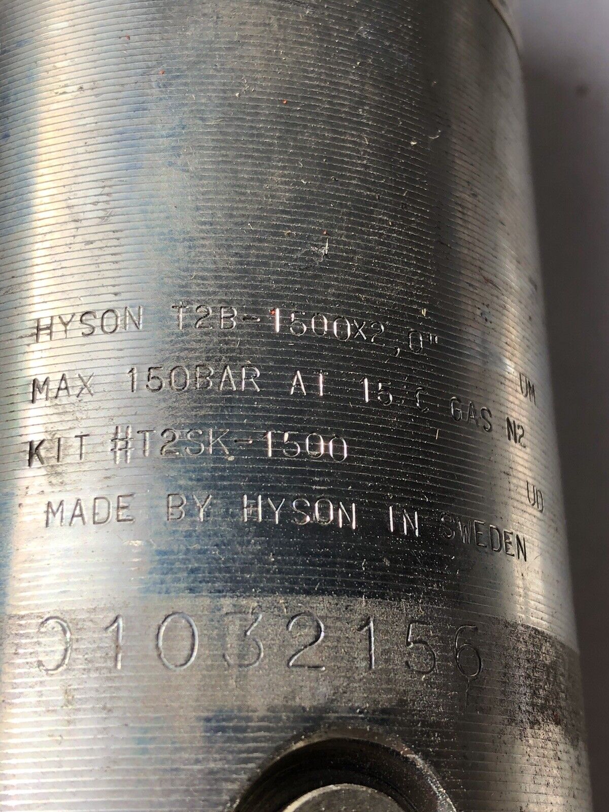 New Hyson T2b-1500X2,0 T2sk-1500X2.0,T275bl Tanker 2 Nitrogen Gas Spring,Ag