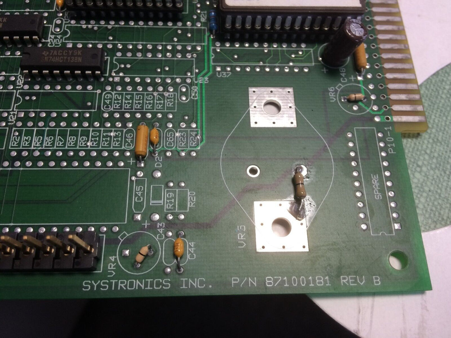 Systronics 87100181 Rev. B Circuit Board,Bv