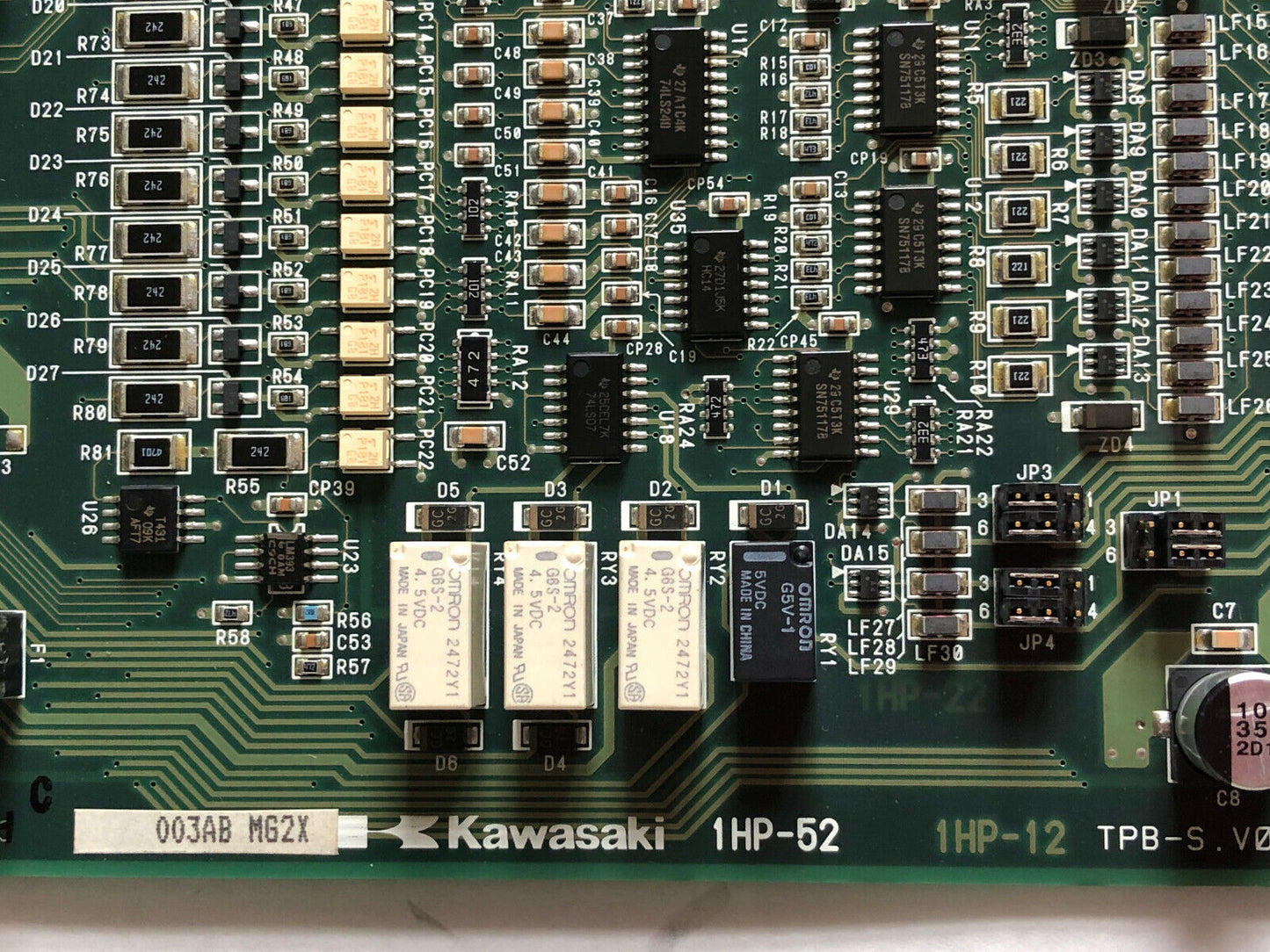 Kawasaki 1Hp 50999-1859,50999-1859R23,1Hp-12 Tpb-S Pcb Circuit Board,Bc,Cl