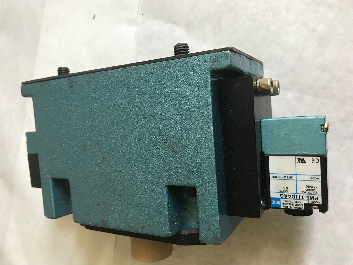 Mac Mac500a-V2f2-Pm-111Da Pneumatic Solenoid Valve,Pme111daag,Pme111daag,120V,Ep