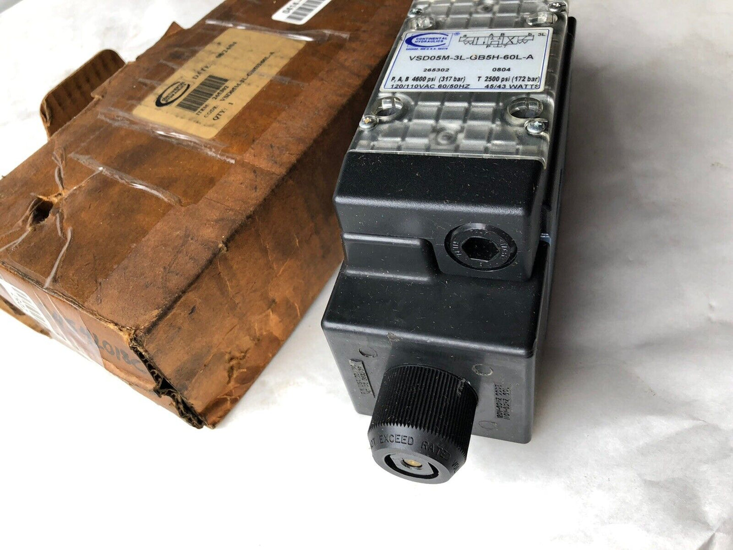 New Continental Vsd05m-3L-Gb5h-60L-A Hydraulic Directional Valve 265302,Dh