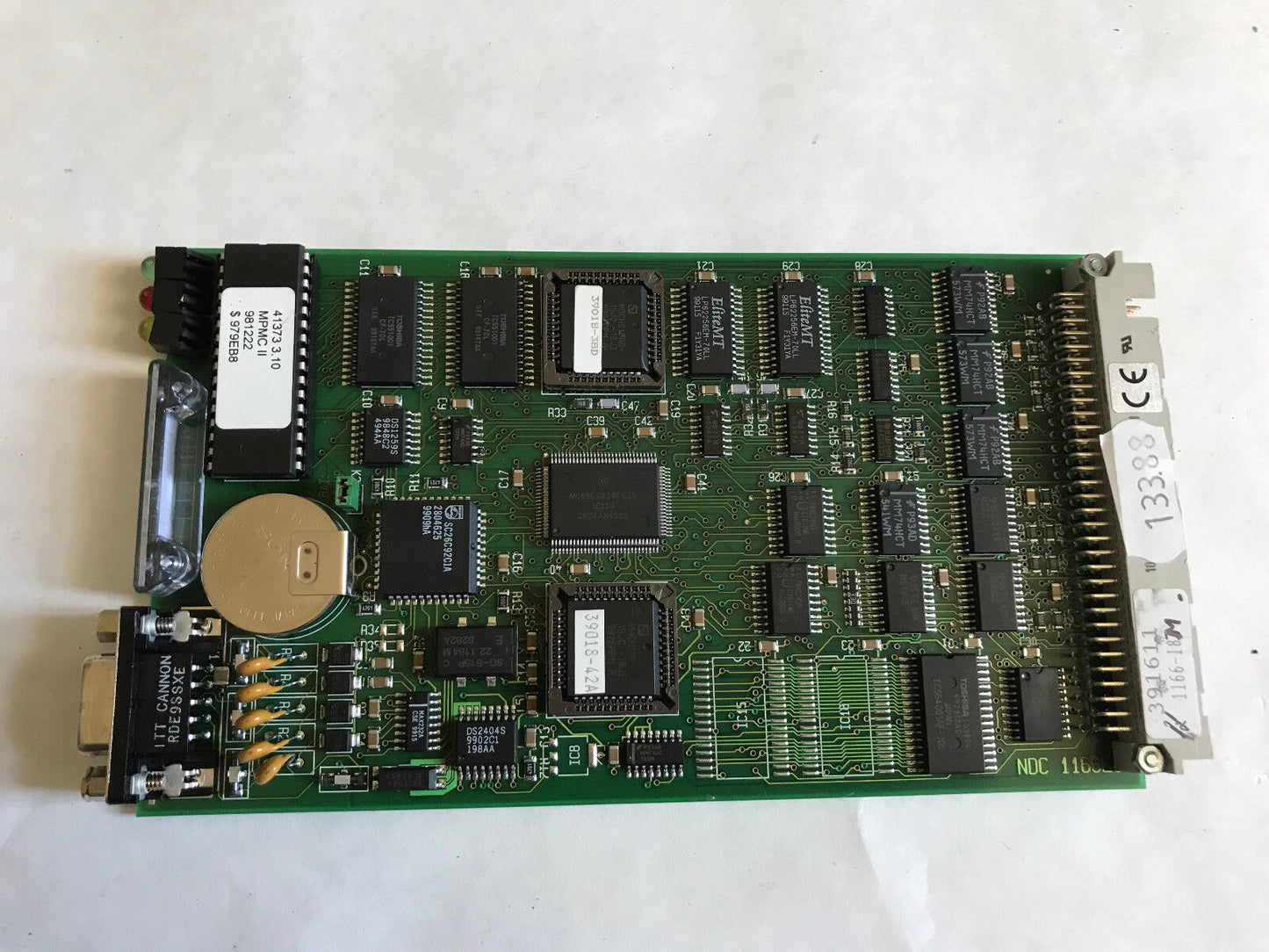 Microtec 413733.10,Mpmc Ii, Mpmc-2,Ndc 1166E,Rpc928  1562 Pcb Board,Sr