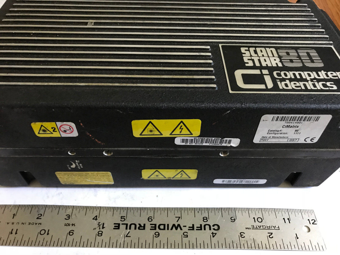 Computer Identics A1-62170-1 Scan-Star-80 Laser Scanner Scanstar 80,Cimatrix,Ep