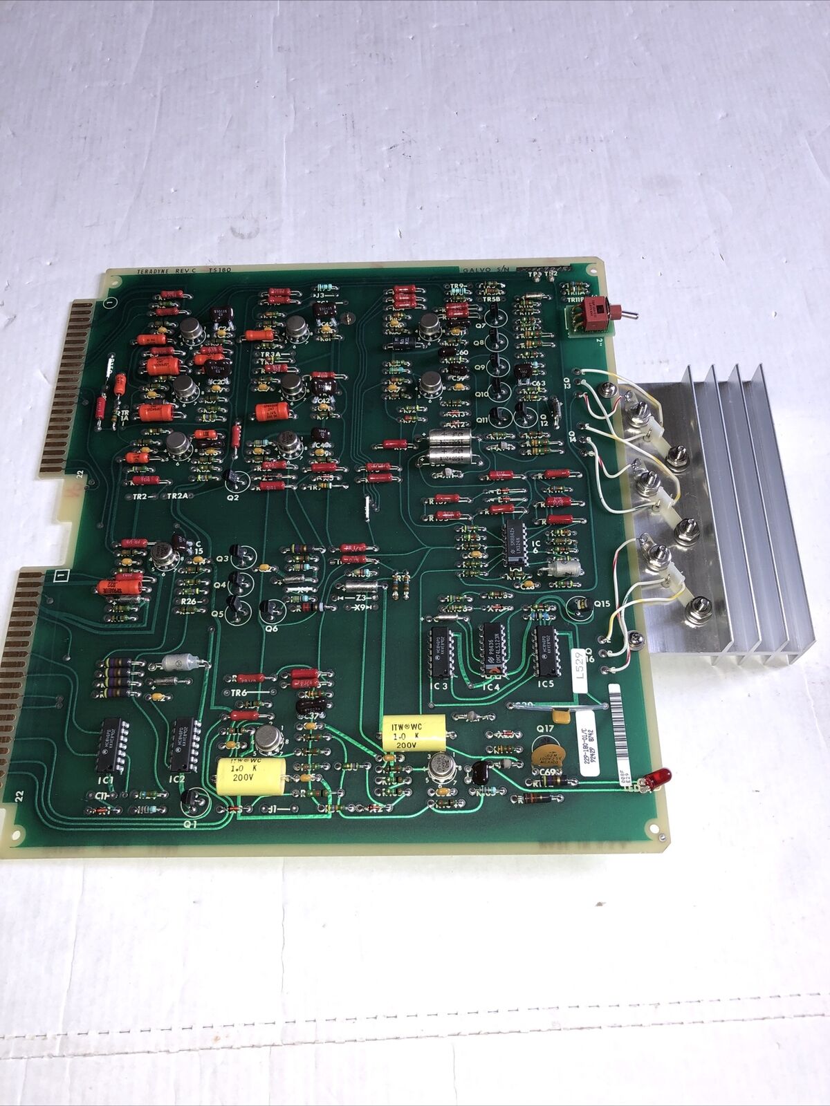Teradyne Galve Ts180 X & Y Axis Driver Control Board,229-180-01/C 92429 B742 ,Ff