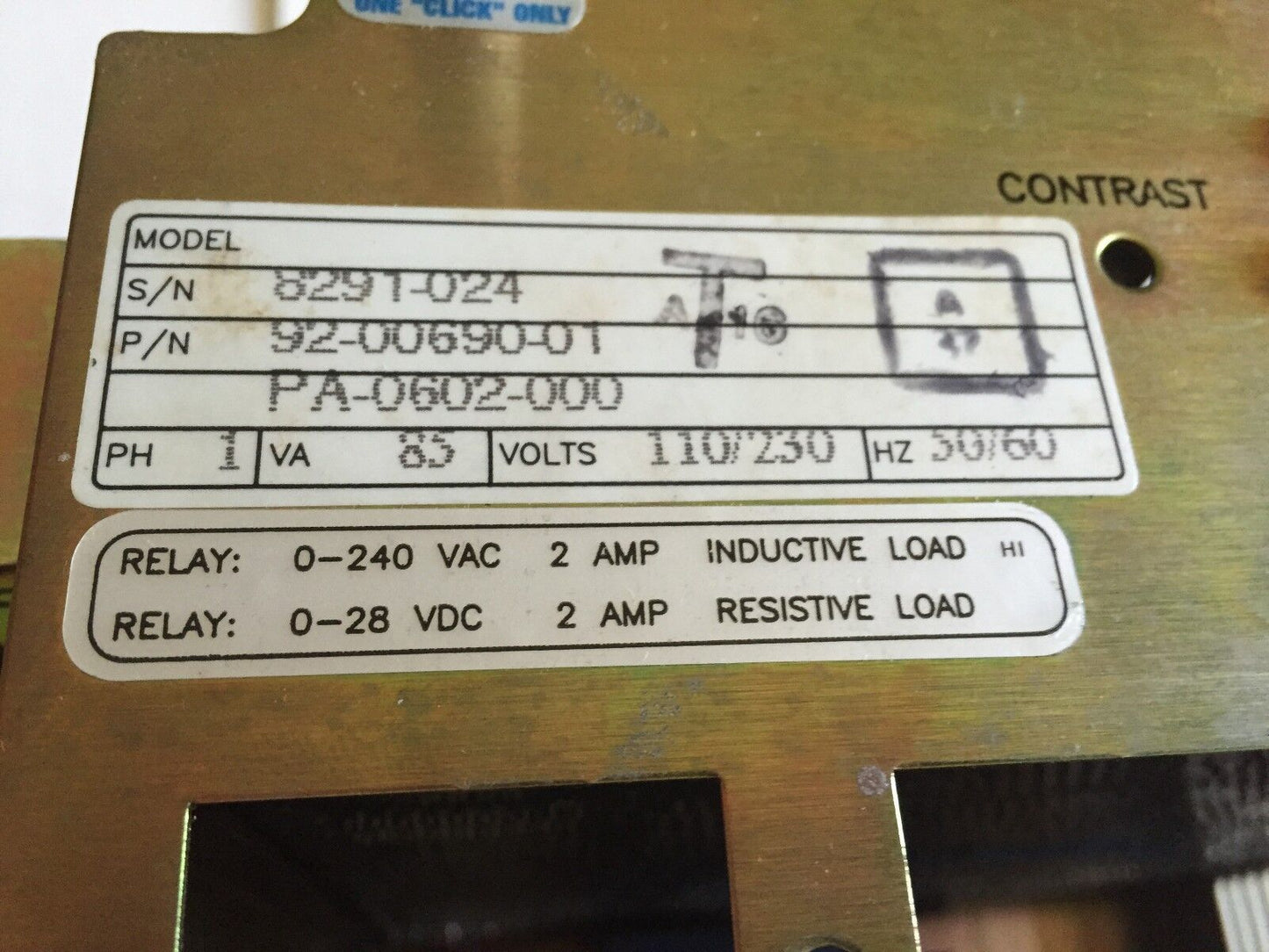 Modicon Mm-Pma2-200,92-00690-01,Pa-0602-000 Panelmate Compact-2,Ea