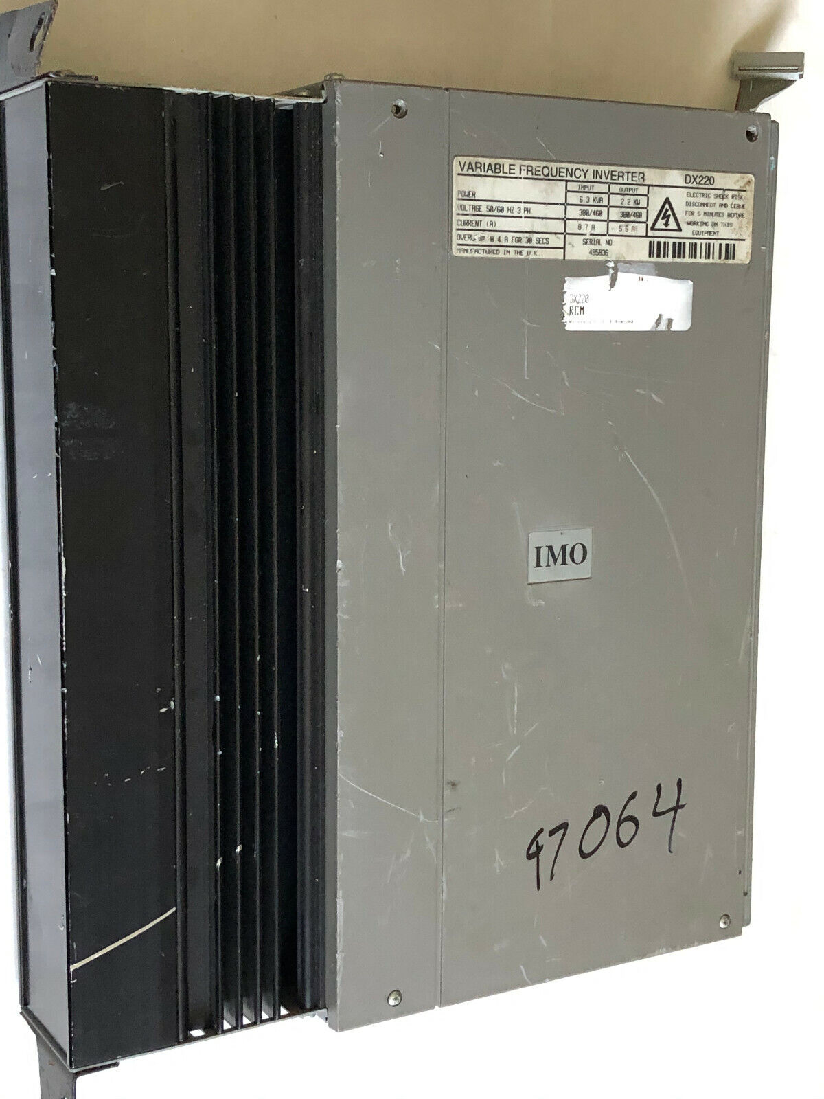 Imo Dx 220 Servo Controller,Dx220, 2.2Kw 3Phase 460V,Ch