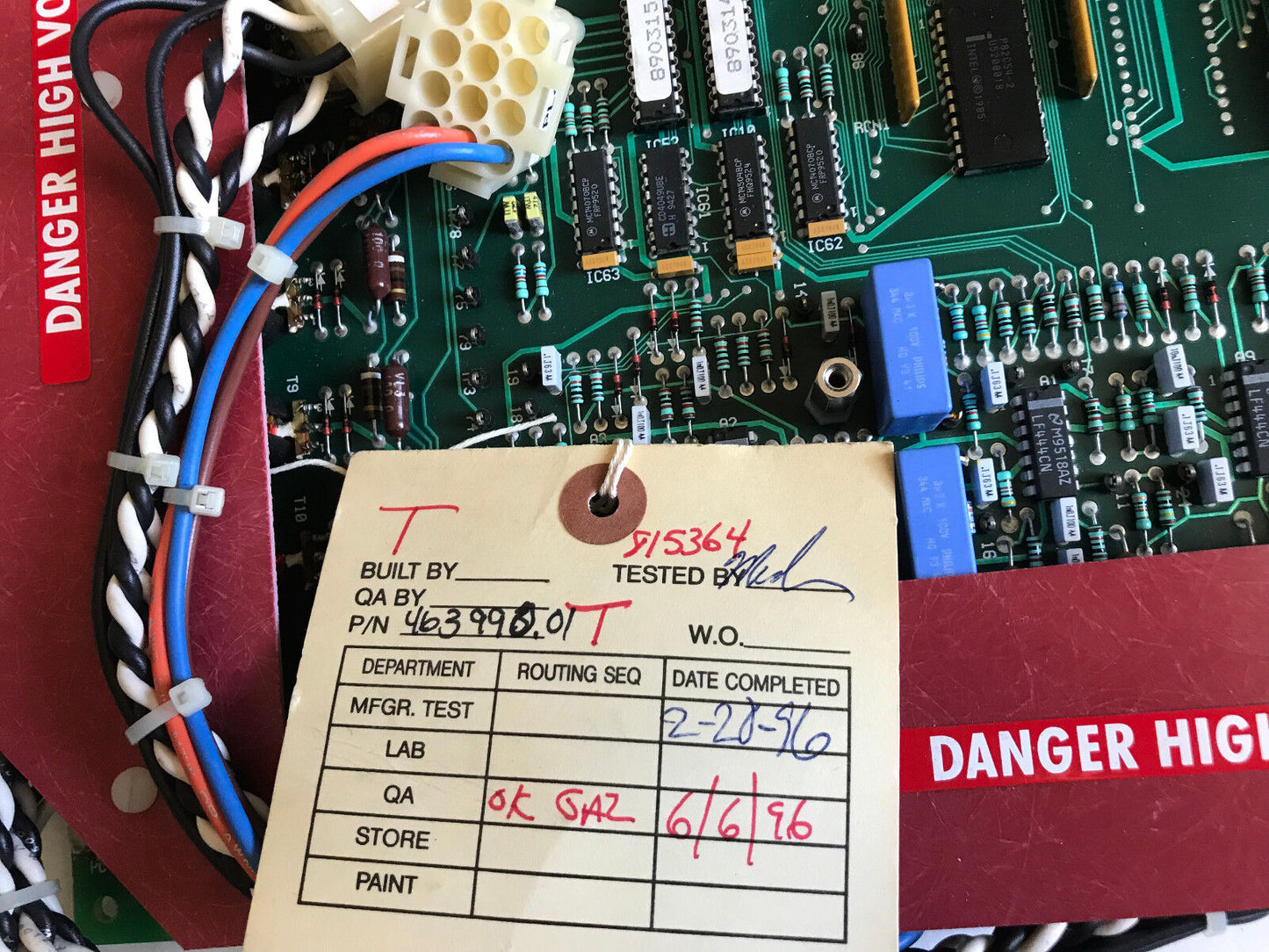 Robicon 4639901.01 Power Interface Board 471272G,9433246A ,Et