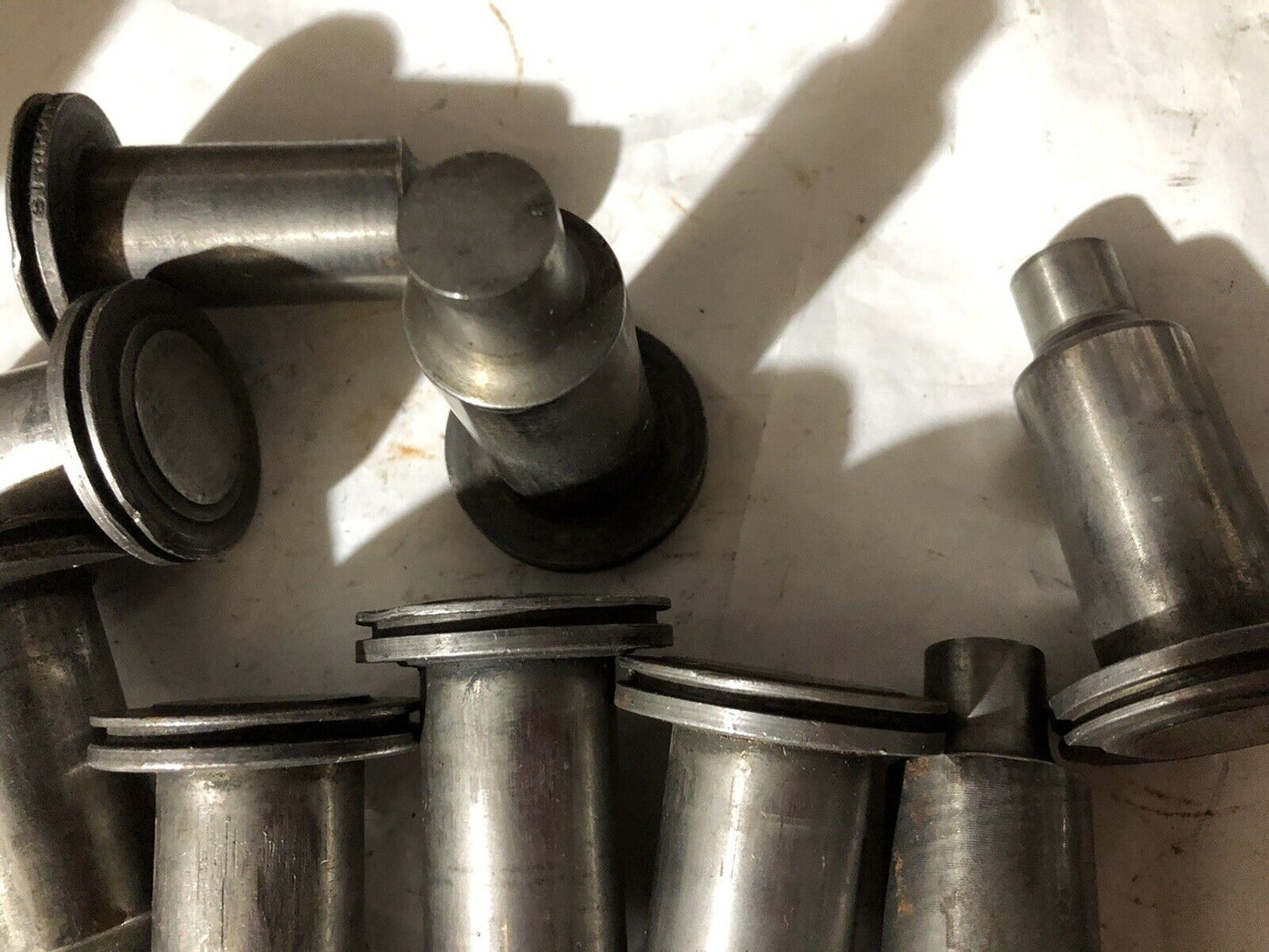 Lot 10 Sets Strippit Round Punches & Dies,625,.6250,0.6250",.631 Punch Die,To
