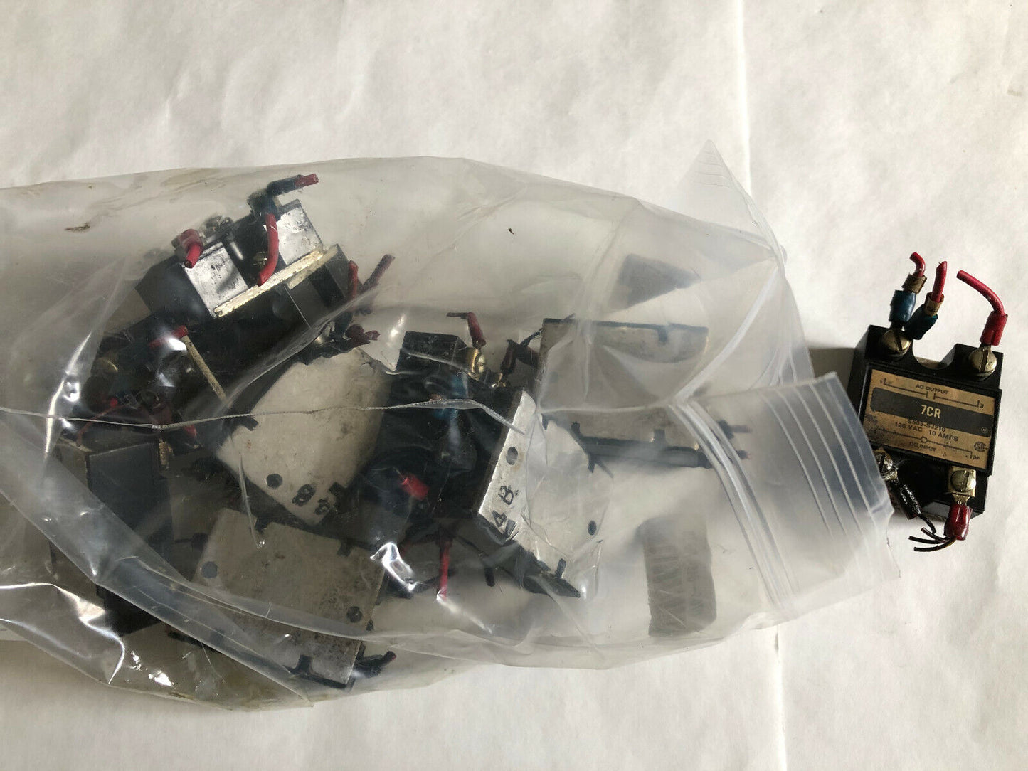 Lot 12 Eri S505-Sj210 Mixed 10Cr,9Cr,7Cr,11Cr,4Cr,14Cr 120 Vac 10Amps Relays,Aj
