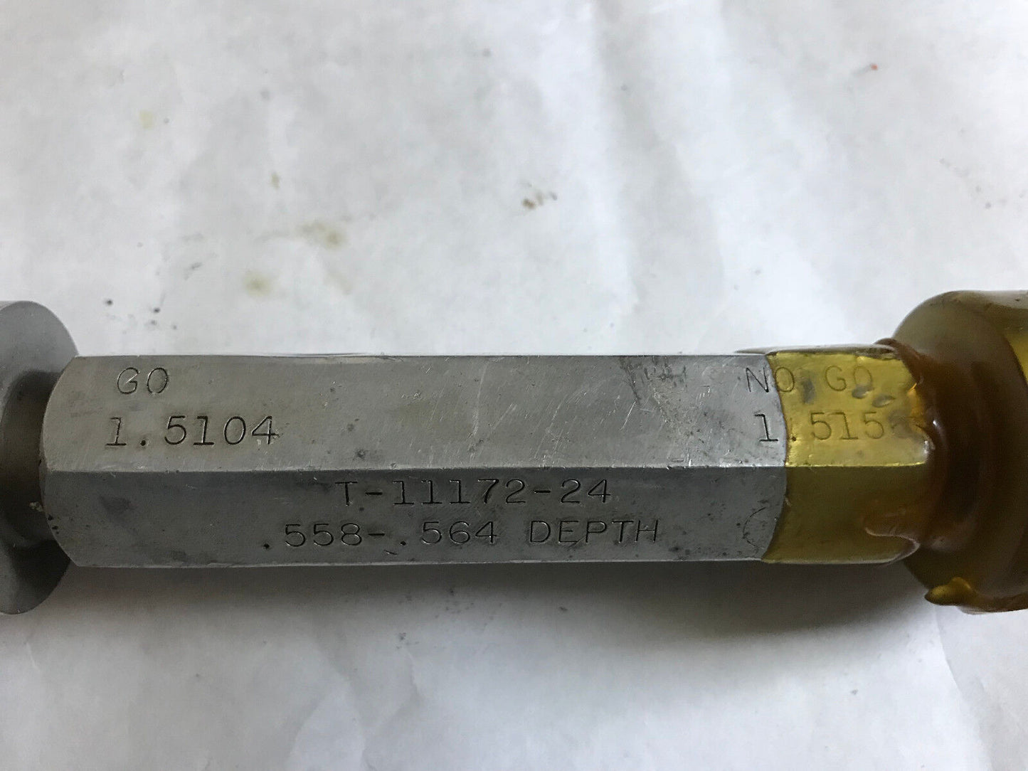 The Pipe Machinery  Go No Go Plug Gage Nogo 1.5104 1.5156,Ad