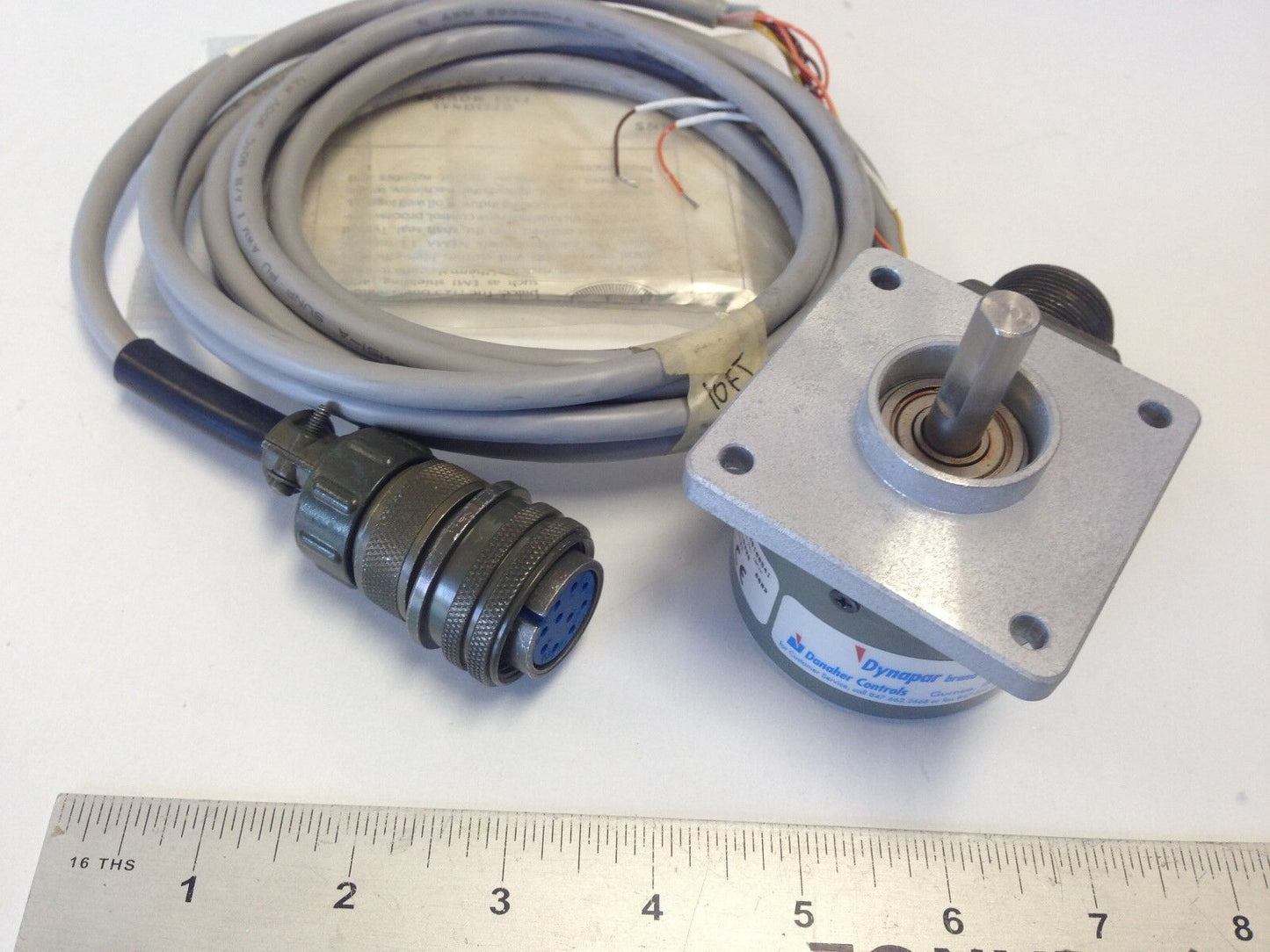 New Dynapar Ha52500100541 Rotary Pulse Generator,10Ppr,3/8"Shaft,14D635 Cable,Ek