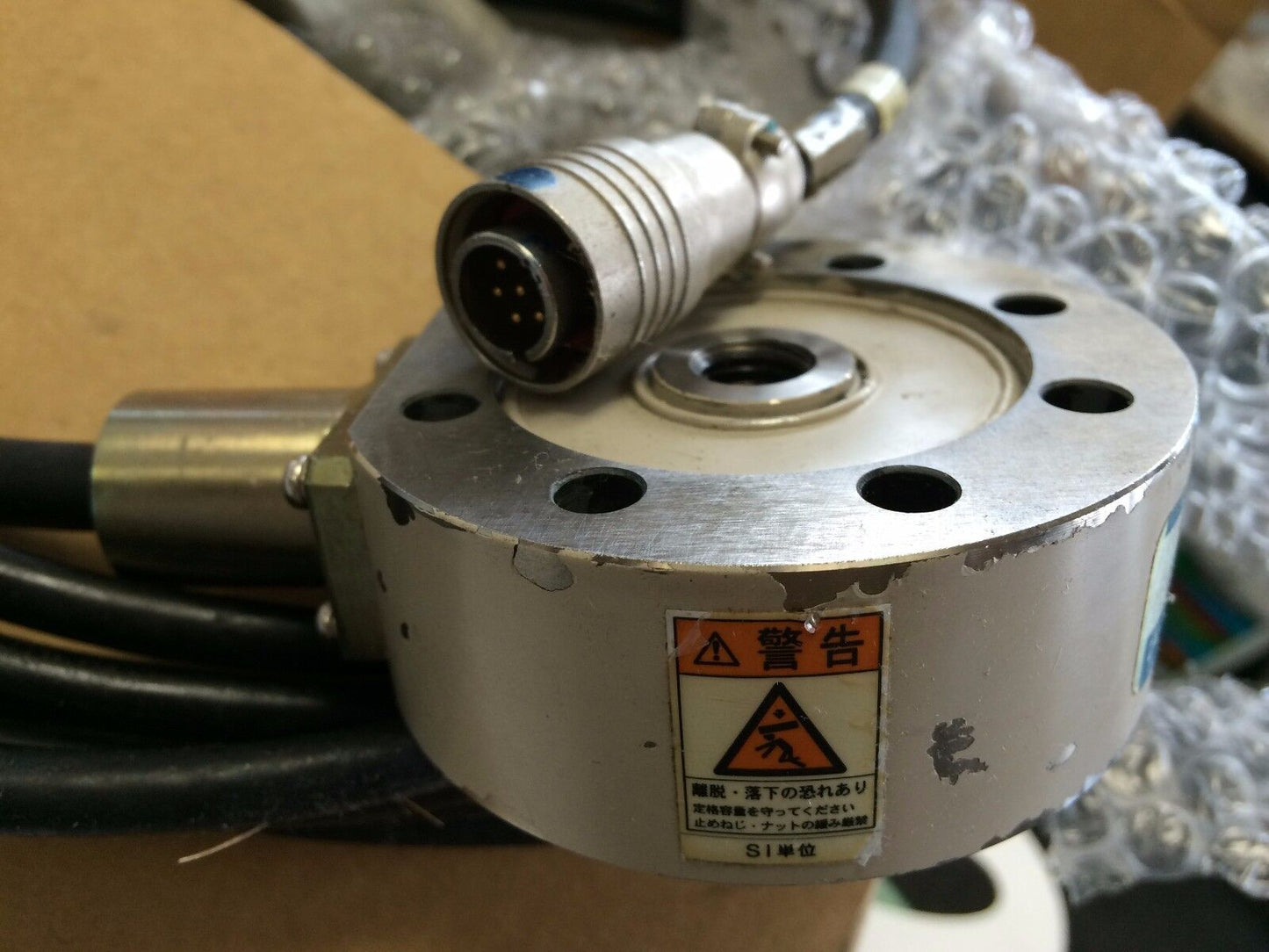Kyowa Luk-A-10Knsa1 Tension/Compression Load Cell,Amp-3 10 Kn,Tm