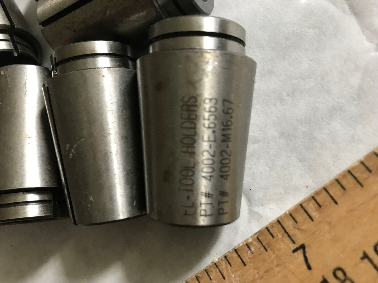Lot 12 Fl-Tool Pt# 4002-E.6563,4002-M16.67 Holders Precision Collet,Eo