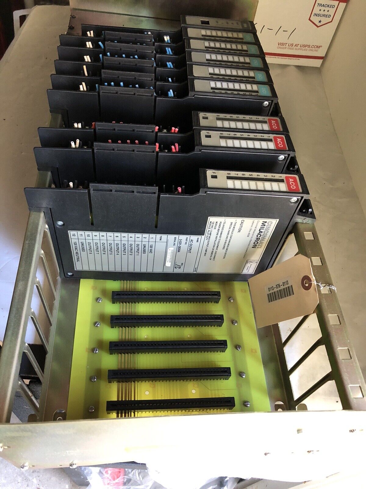 Cincinnati Milacron Plc Iba,Dci,Aco,Rack Chase 3-531-3839A,3-531-3891A/B,Tc