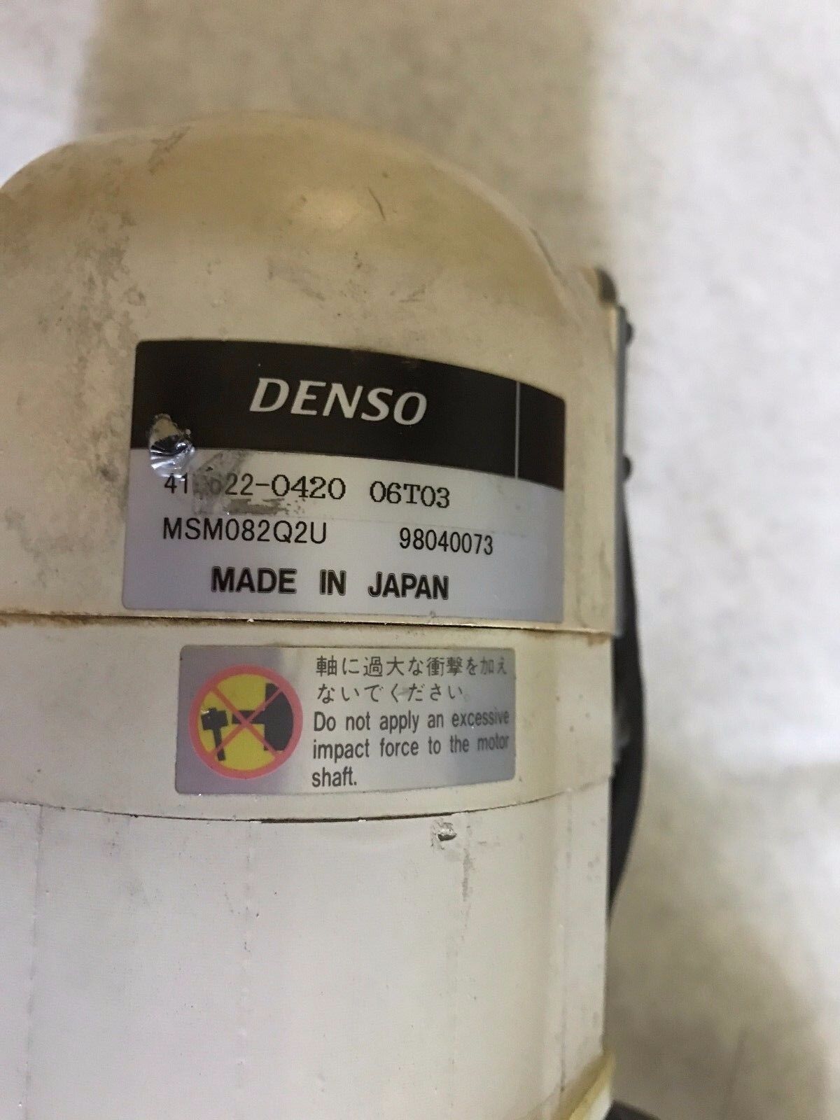 Denso 410622-O420 06T03,Denso Msm082q2u,Denso 410622-0420 Servo Motor,Al