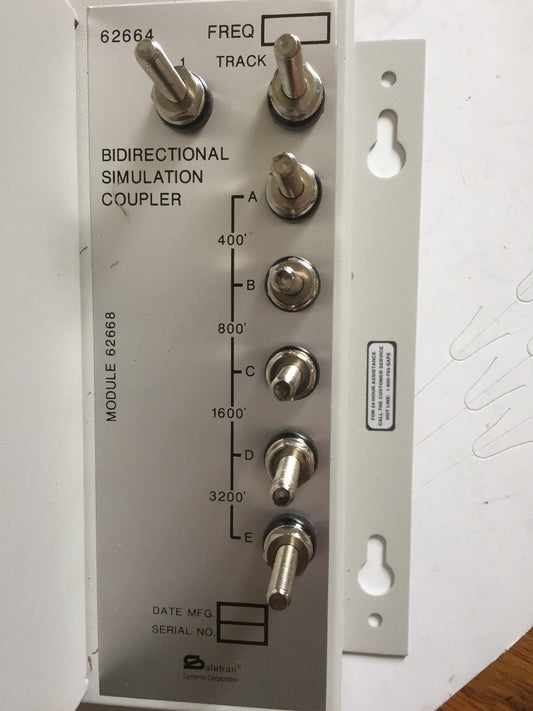 New Safetran 6000-62664-0970,62668,62664,Simulator Bi-Directional Assembly,Dl