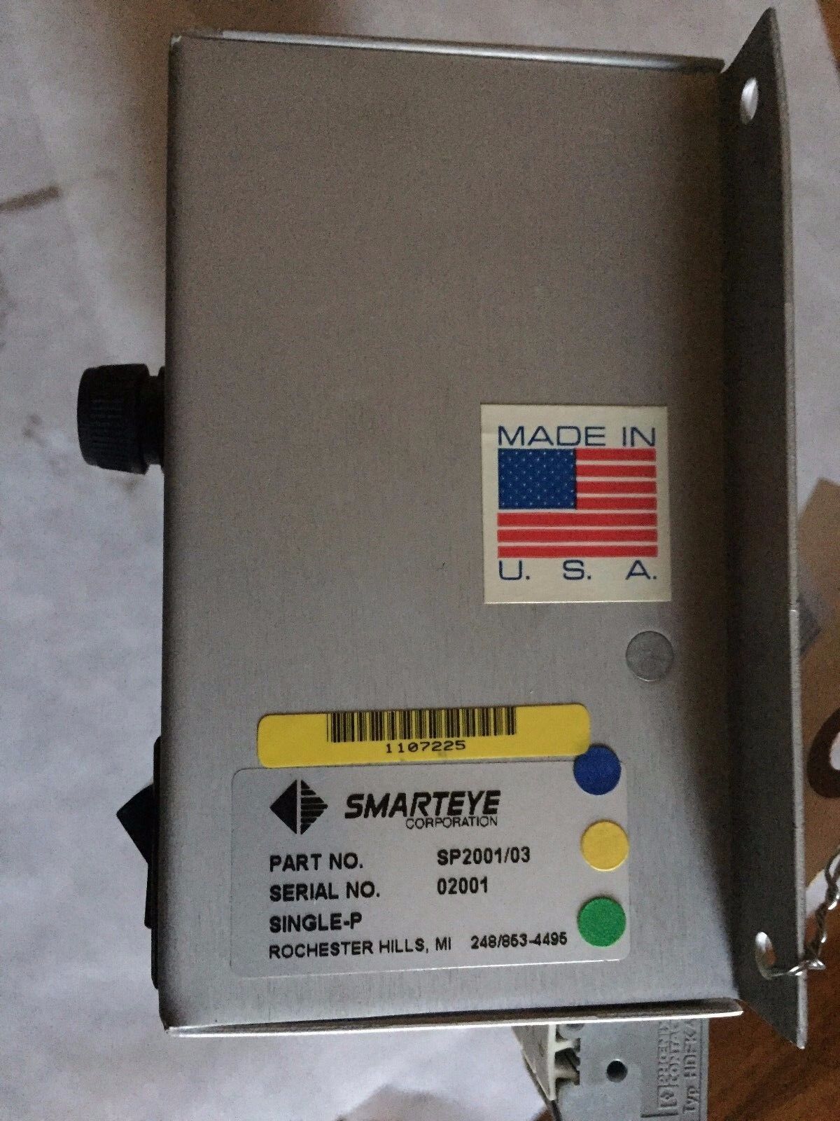 New Smarteye Sp2001/03,Smarteye Single-P Control Unit,Snp-9549,Dl
