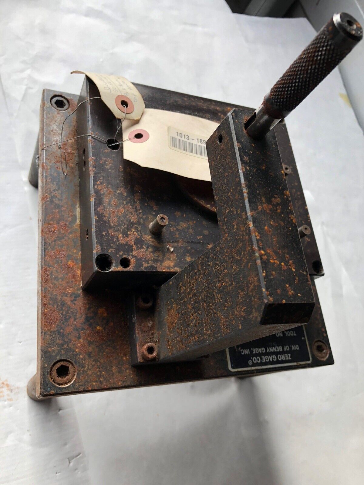 Benny Gage Zero Gage Sg-Fg-12312 Measurement Table Set Up 111933 Fg12312,Ghb
