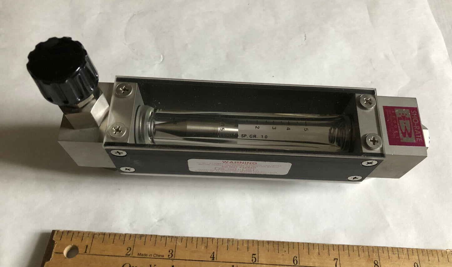 New Brooks Instrument 1358E1b1ec2b1a,R-8M-75-1,S-925-J-198-Aaa Flow Meter,Ej