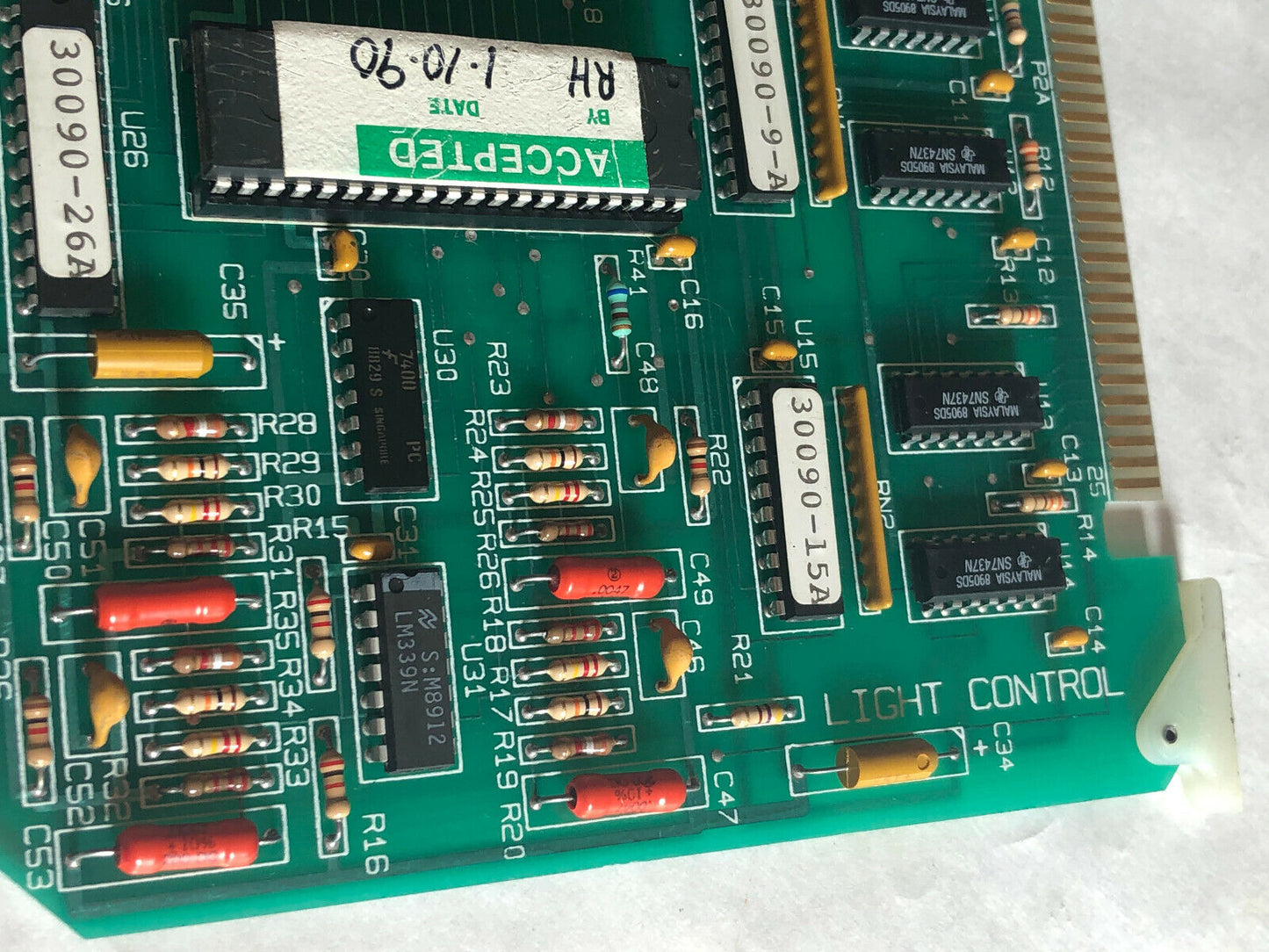 Gmr 30091.01 Ea,Light Control  ,030090 Rev C  Pcb Board,Gmr 30091 01 ,Dc