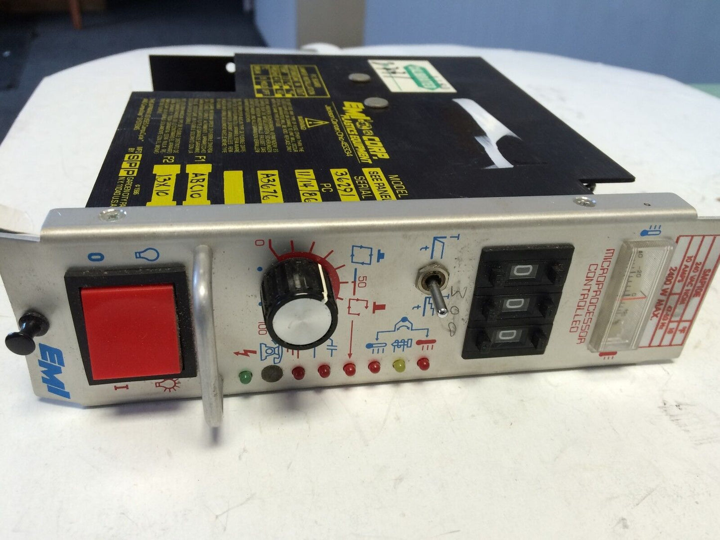 Emi Smp10e Temperature Control Microprocessor Controlled Spp 2400 W  ,Cf